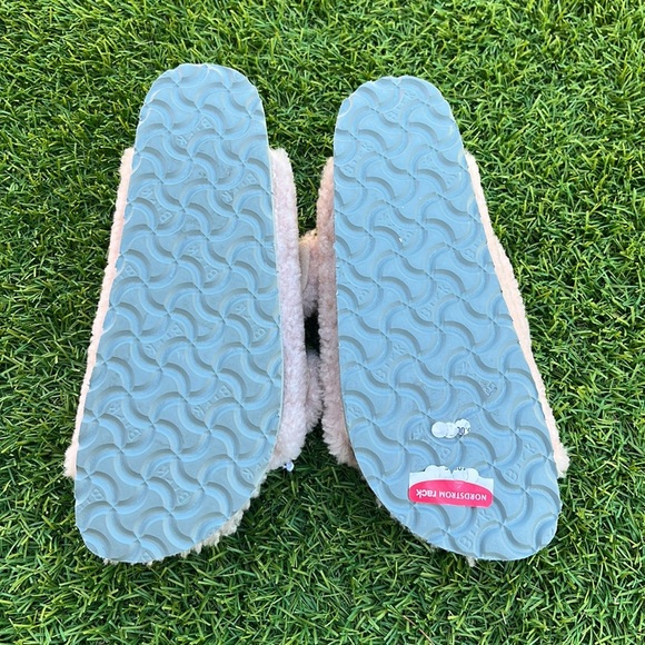 NWT Arizona Big Buckle Teddy Shearling Birkenstock Papillio EU 36/US 5 Narrow - Picture 9 of 10